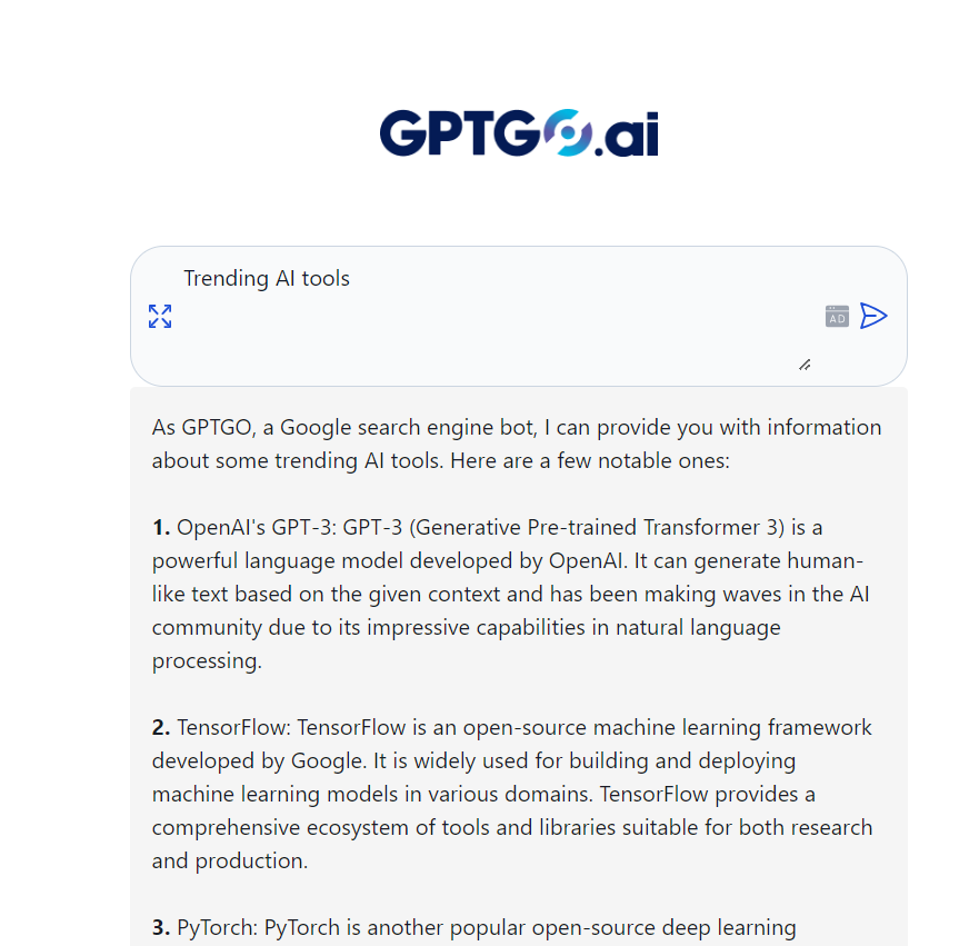 GPTGO / Googpt