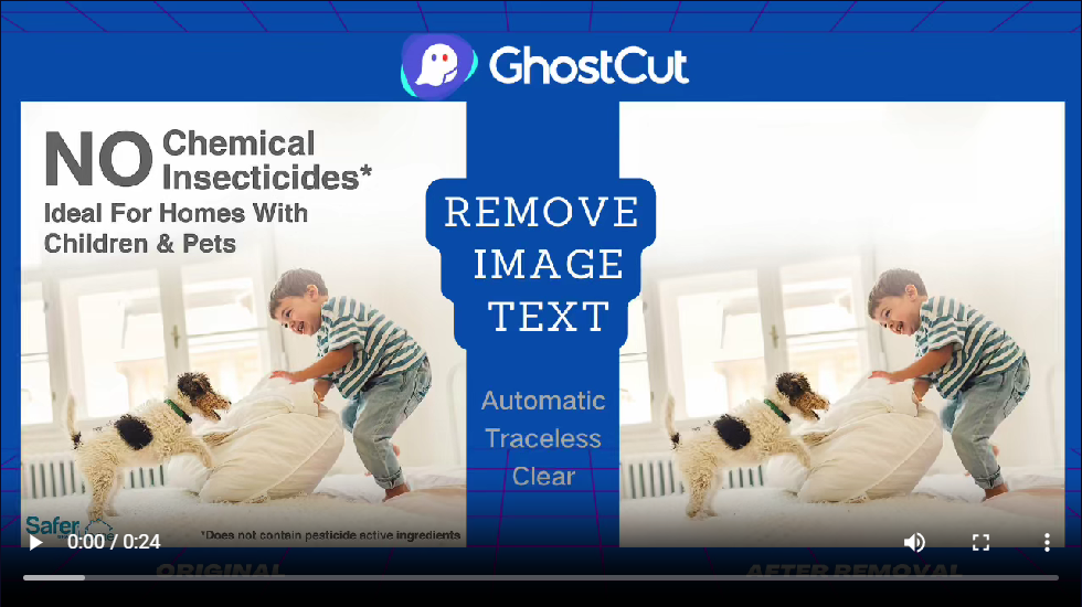 GhostCut - Image text removal