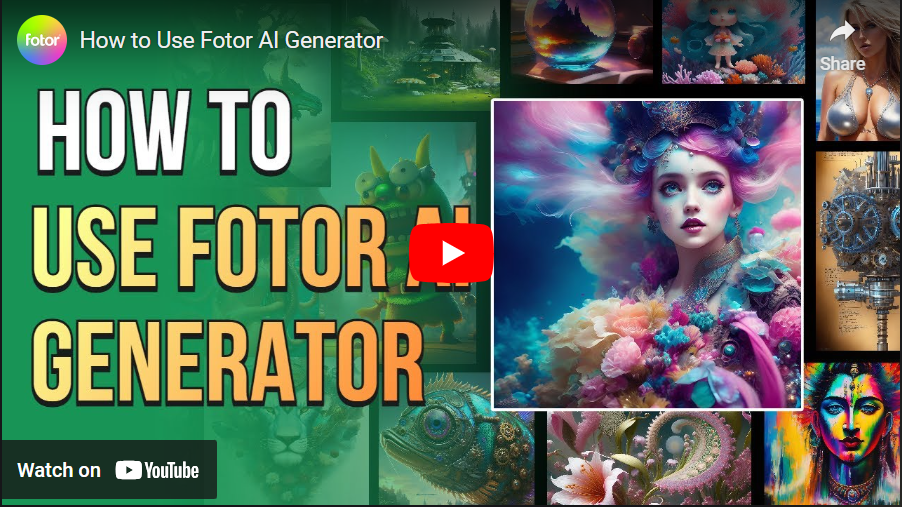 Fotor's AI Face Generator