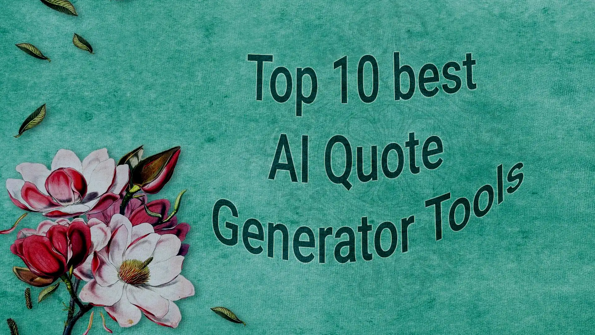 Top 10 best AI Quote Generator Tools in 2024