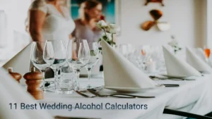 11 Best Wedding Alcohol Calculators