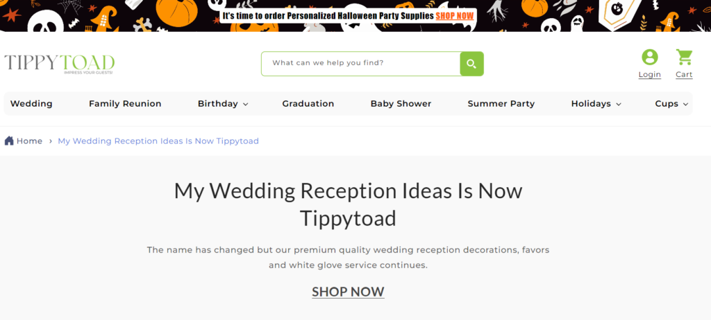 My Wedding Reception Ideas Calculator